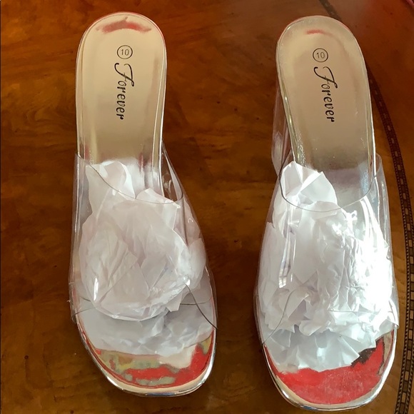 Shoes - Clear sandals